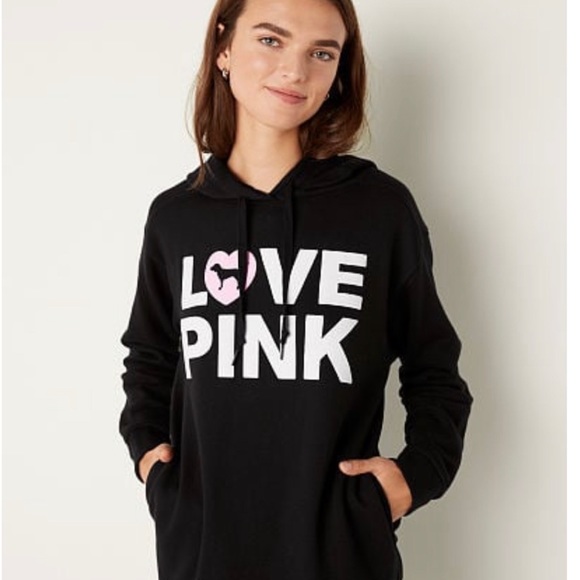 VS Pink 3 Piece Set Pink Originals New Release Campus Pants & Shirt & … - Picture 4 of 10